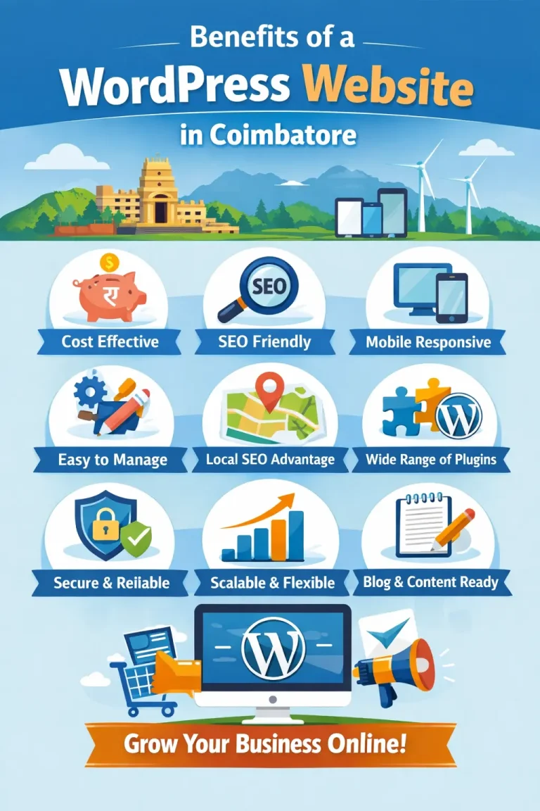 Benefits of a WordPress Website in Coimbatore