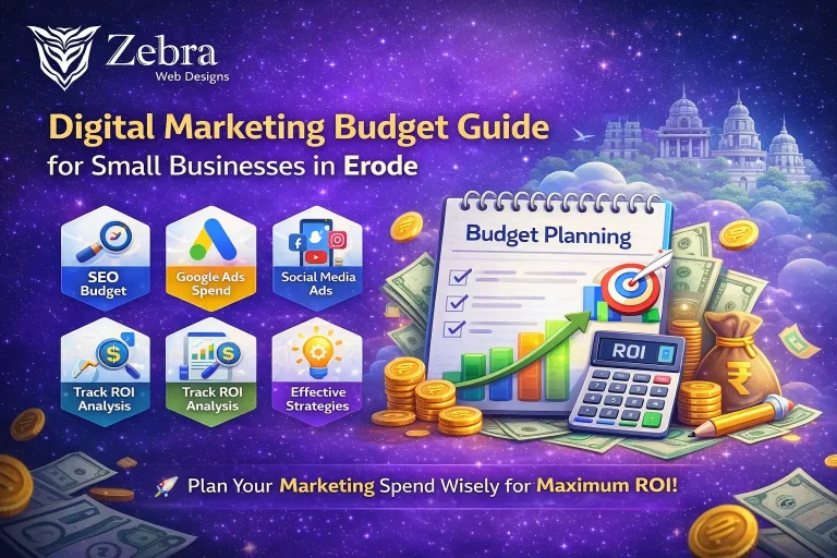 Digital marketing budget for Erode businesses