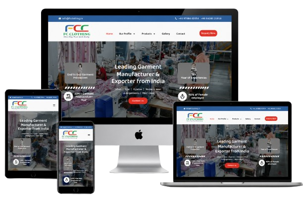 FC Clothing - Zebra Webdesigns